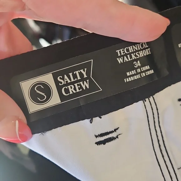 NWT Salty Crew Hybrid Camo Shorts Men 34 - Picture 7 of 10